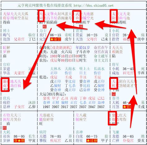 大吉星|紫微斗数排盘